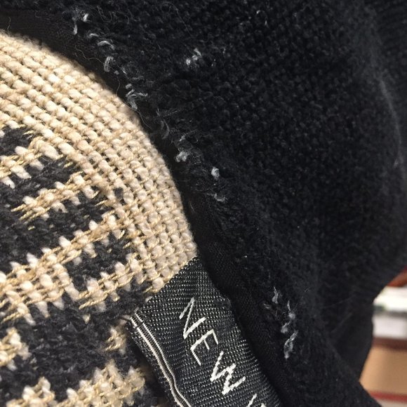 VINTAGE NEW IDENTITY CROPPED AZTEC JACKETS SIZE L - Picture 8 of 11